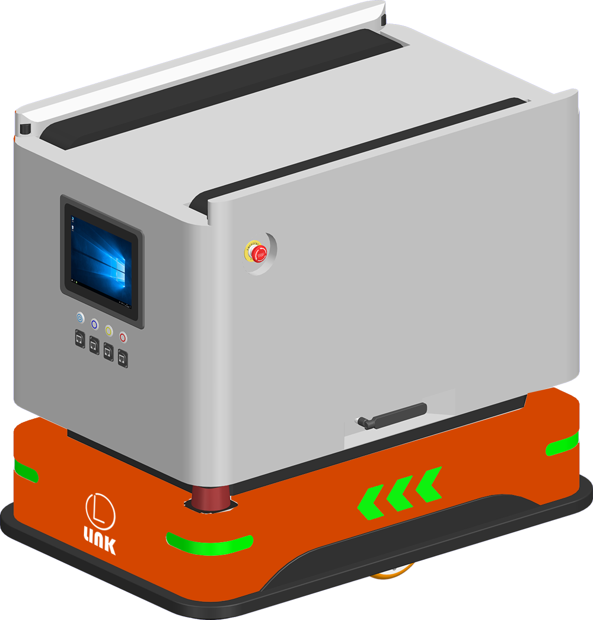 滚筒式AGV小车100KG 图1