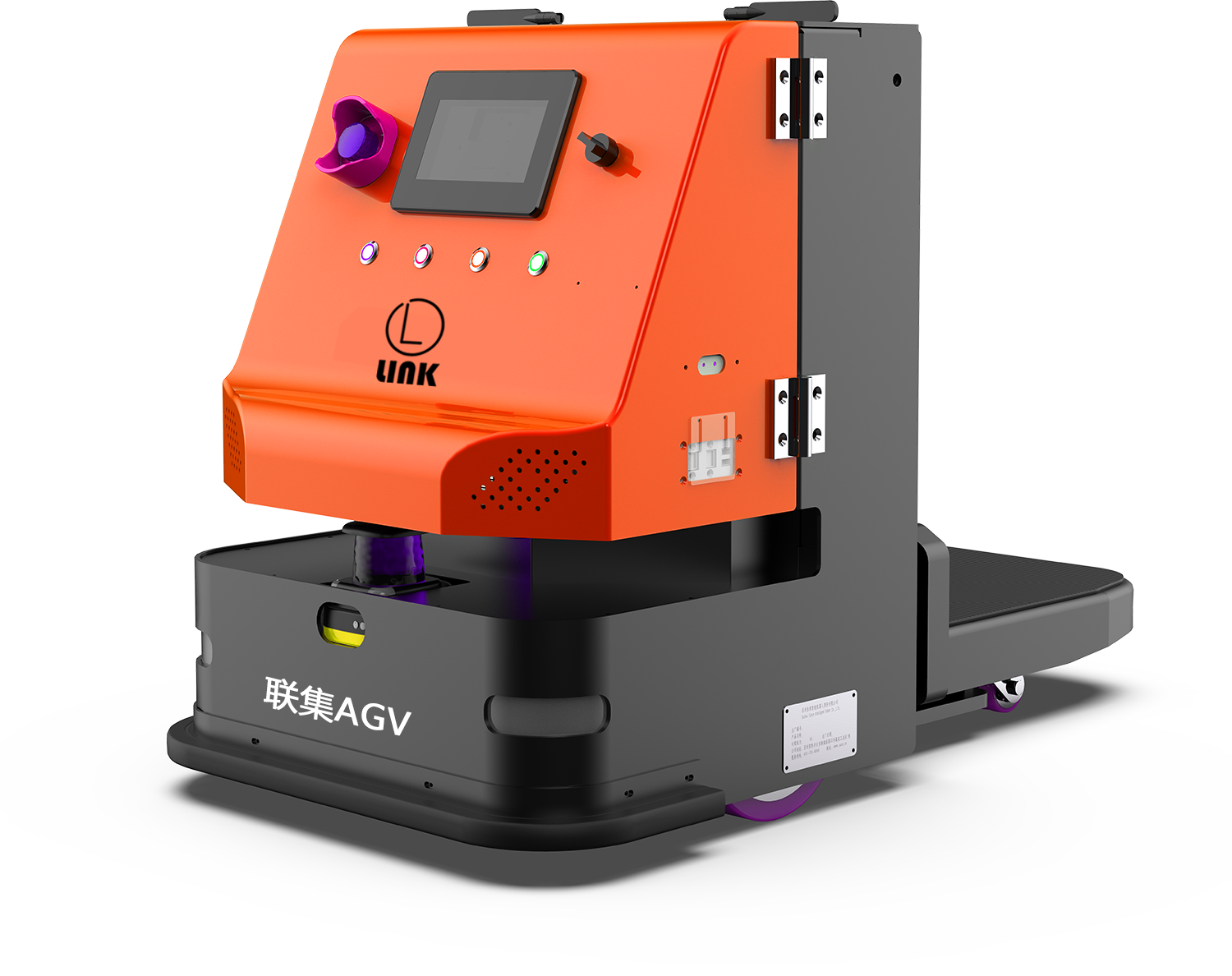 激光Slam导航搬运式叉车AGV500KG 图2