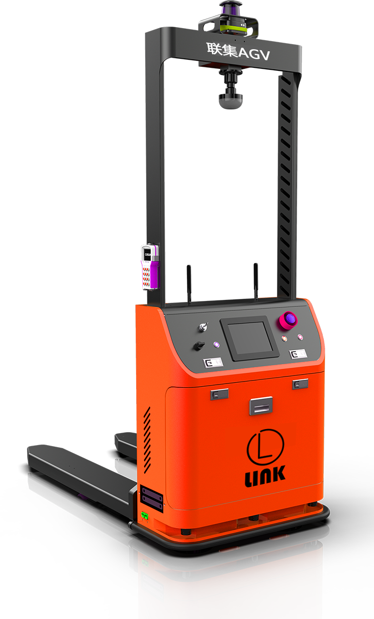 二维码搬运式叉车AGV小车800KG 图1