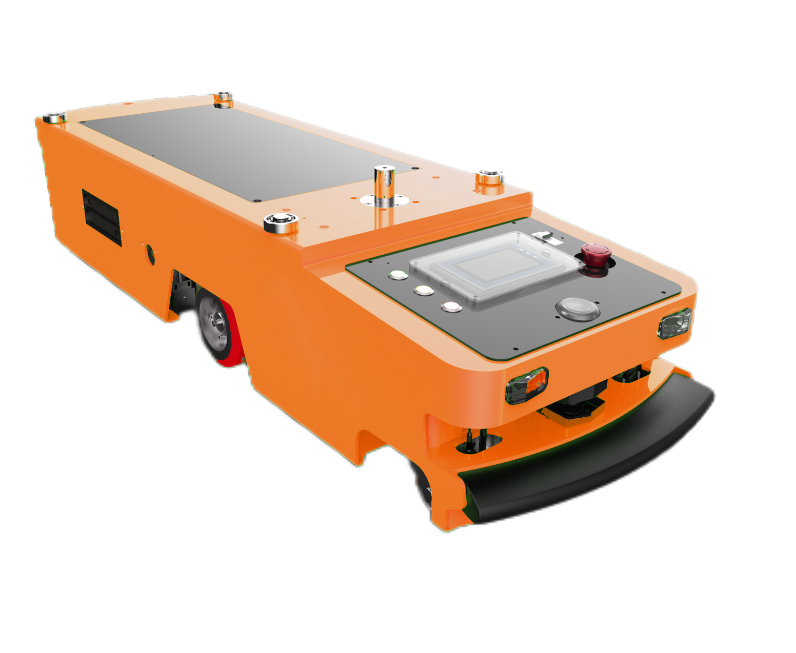 单向激光Slam导航潜伏牵引式AGV小车1500KG 图2