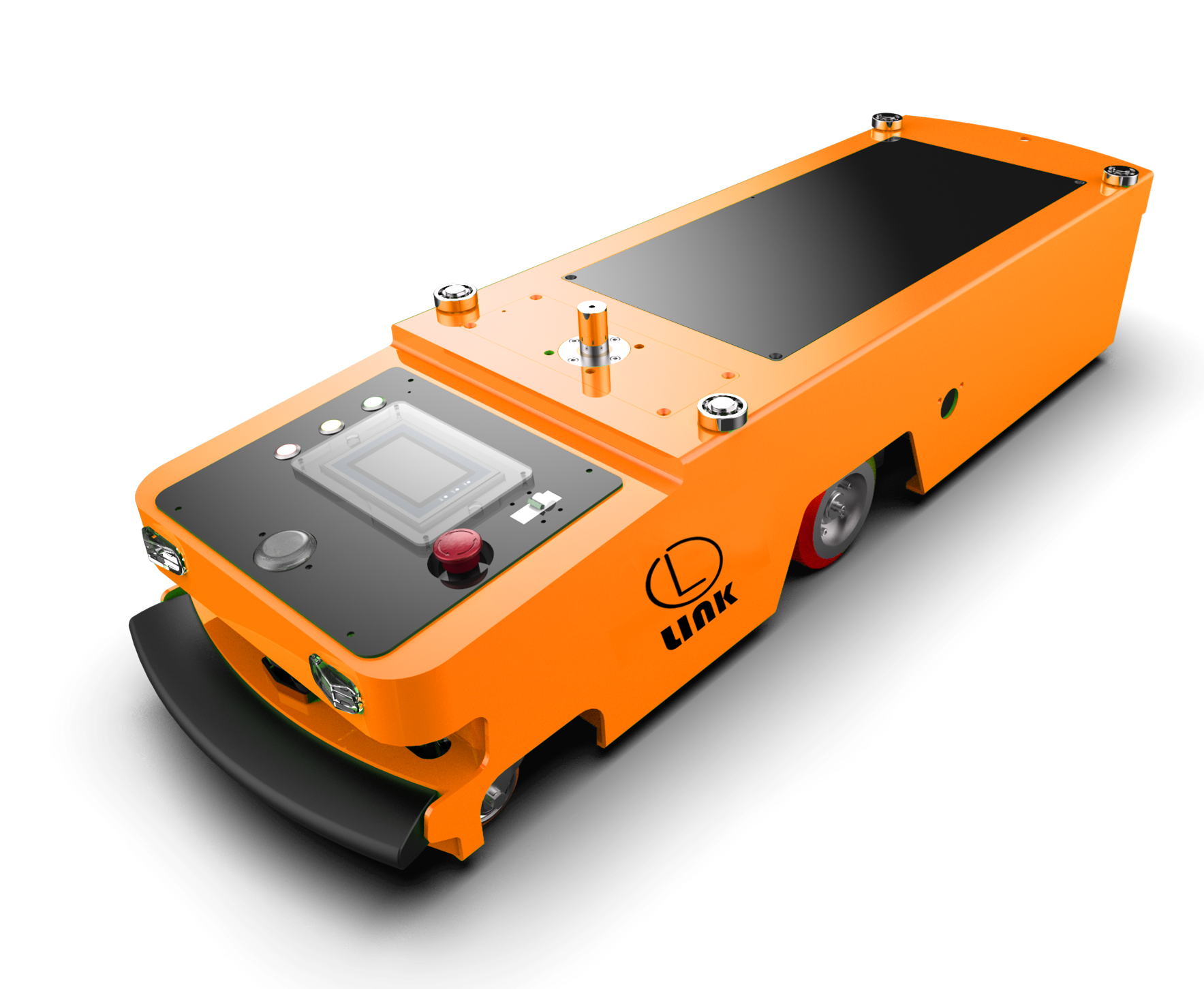 单向激光Slam导航潜伏牵引式AGV小车1500KG 图1