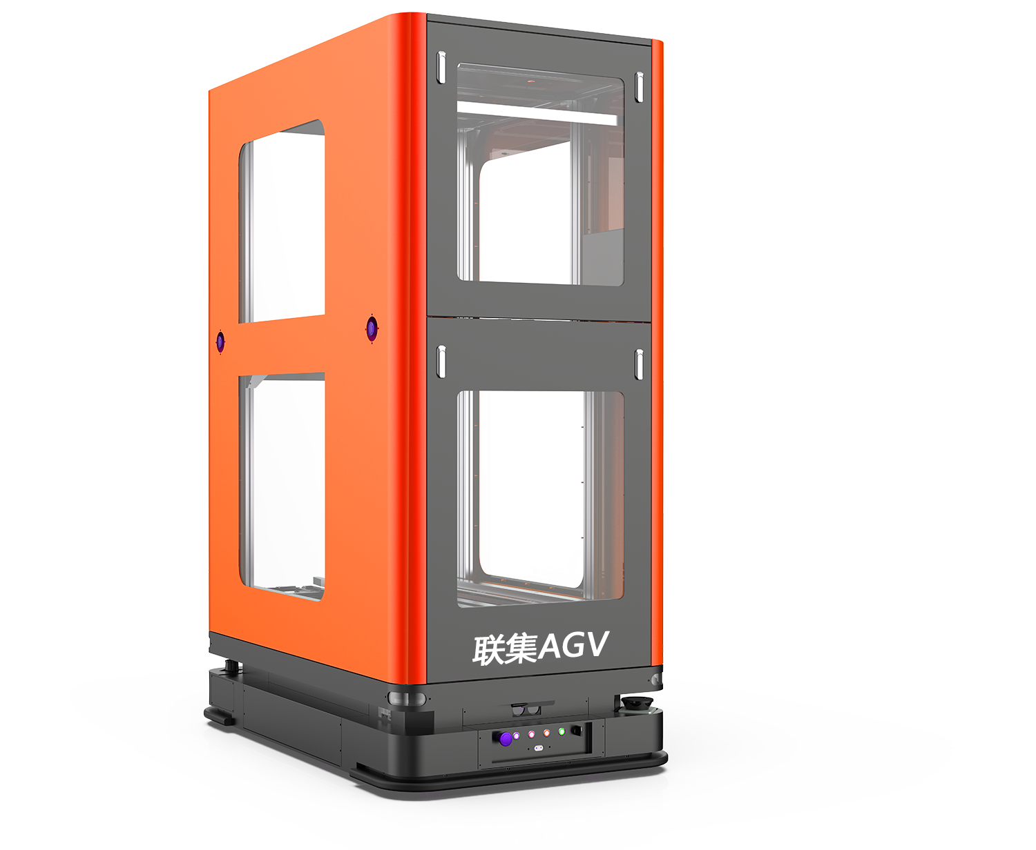 激光Slam导航背负移栽式AGV小车300KG 图1