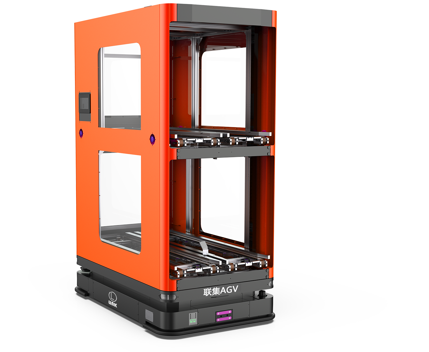 激光Slam导航背负移栽式AGV小车300KG 图2