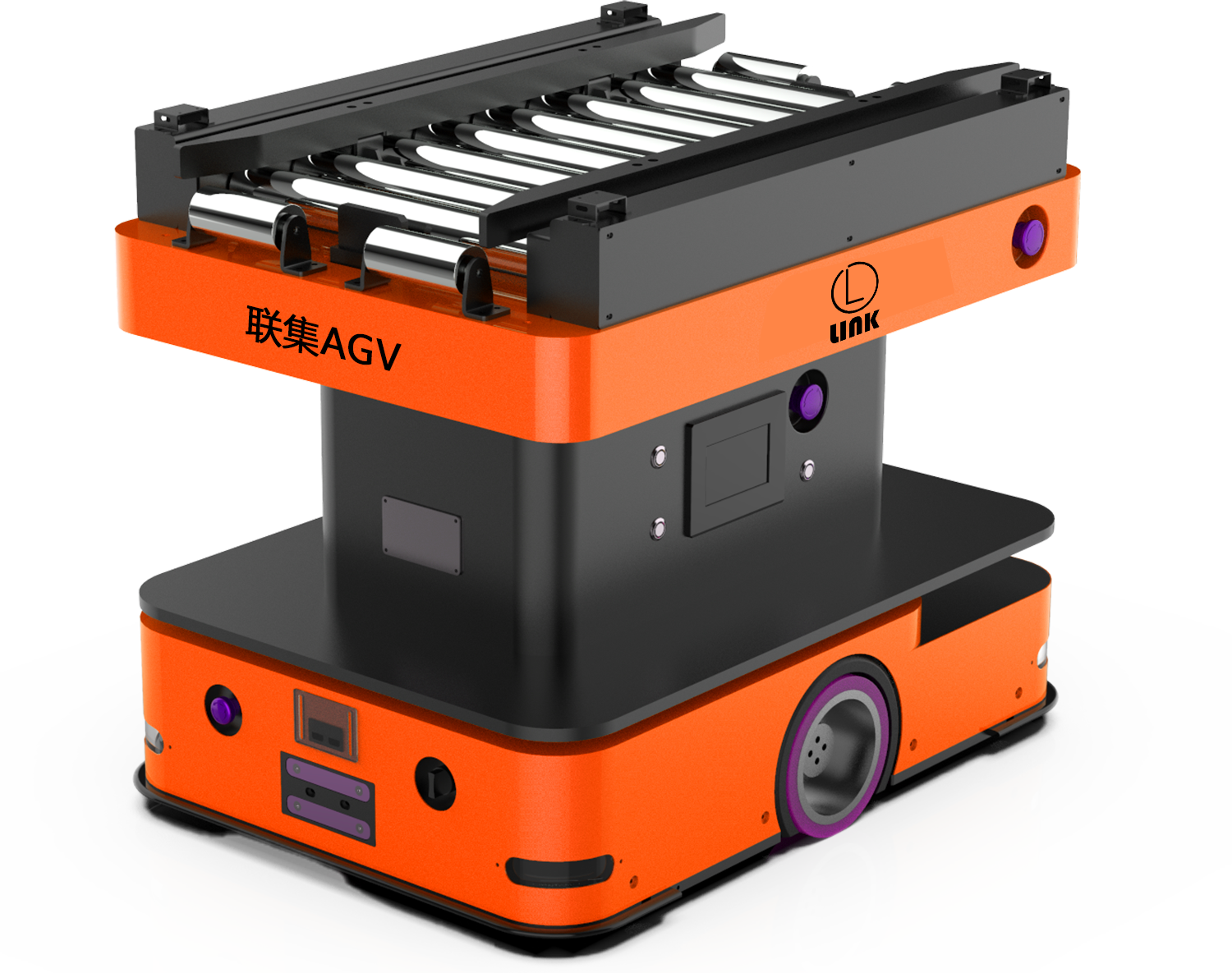 激光Slam导航双层双工位背负移式AGV 图1