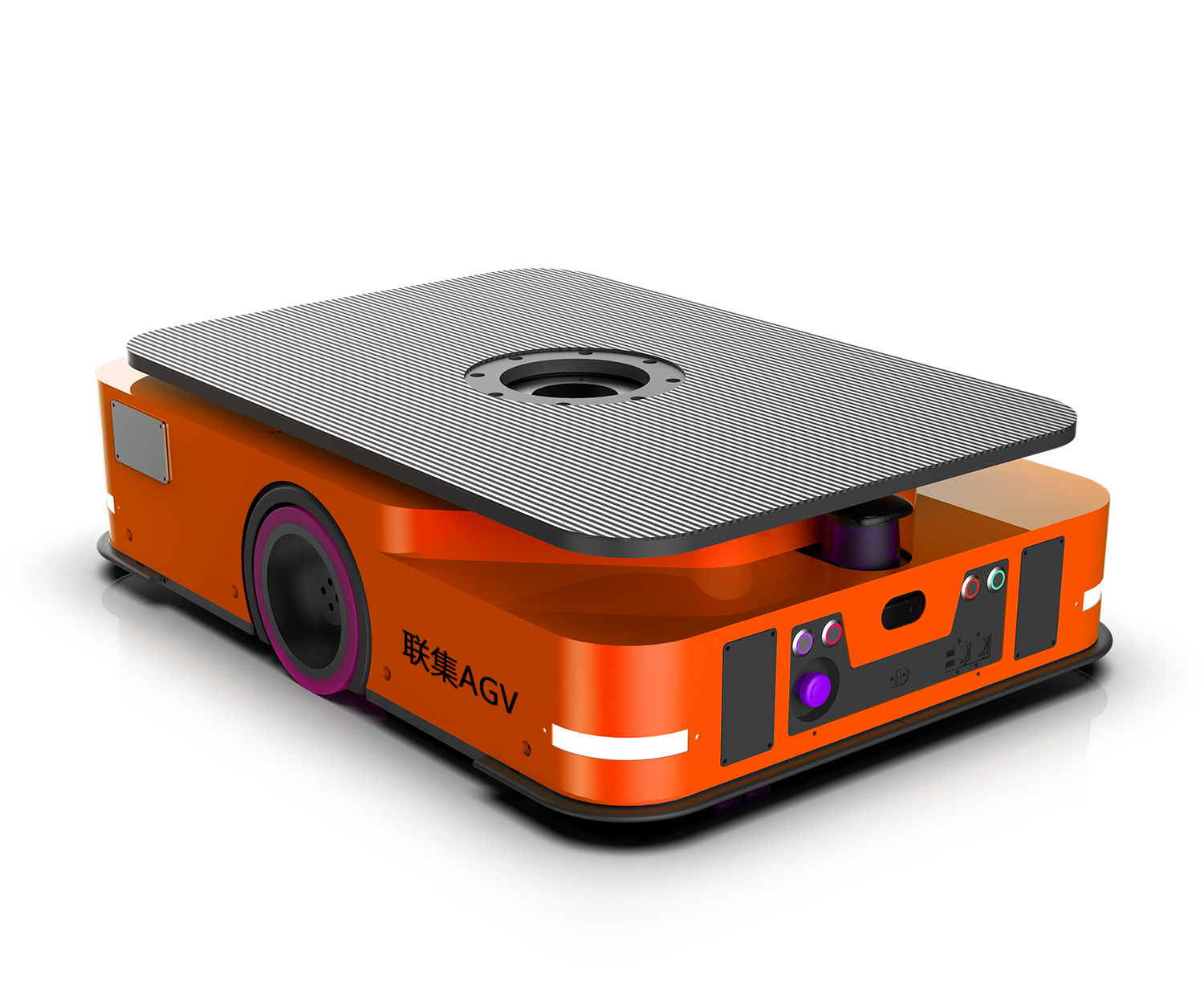 双向激光Slam导航潜伏举升式AGV小车1000KG 图2