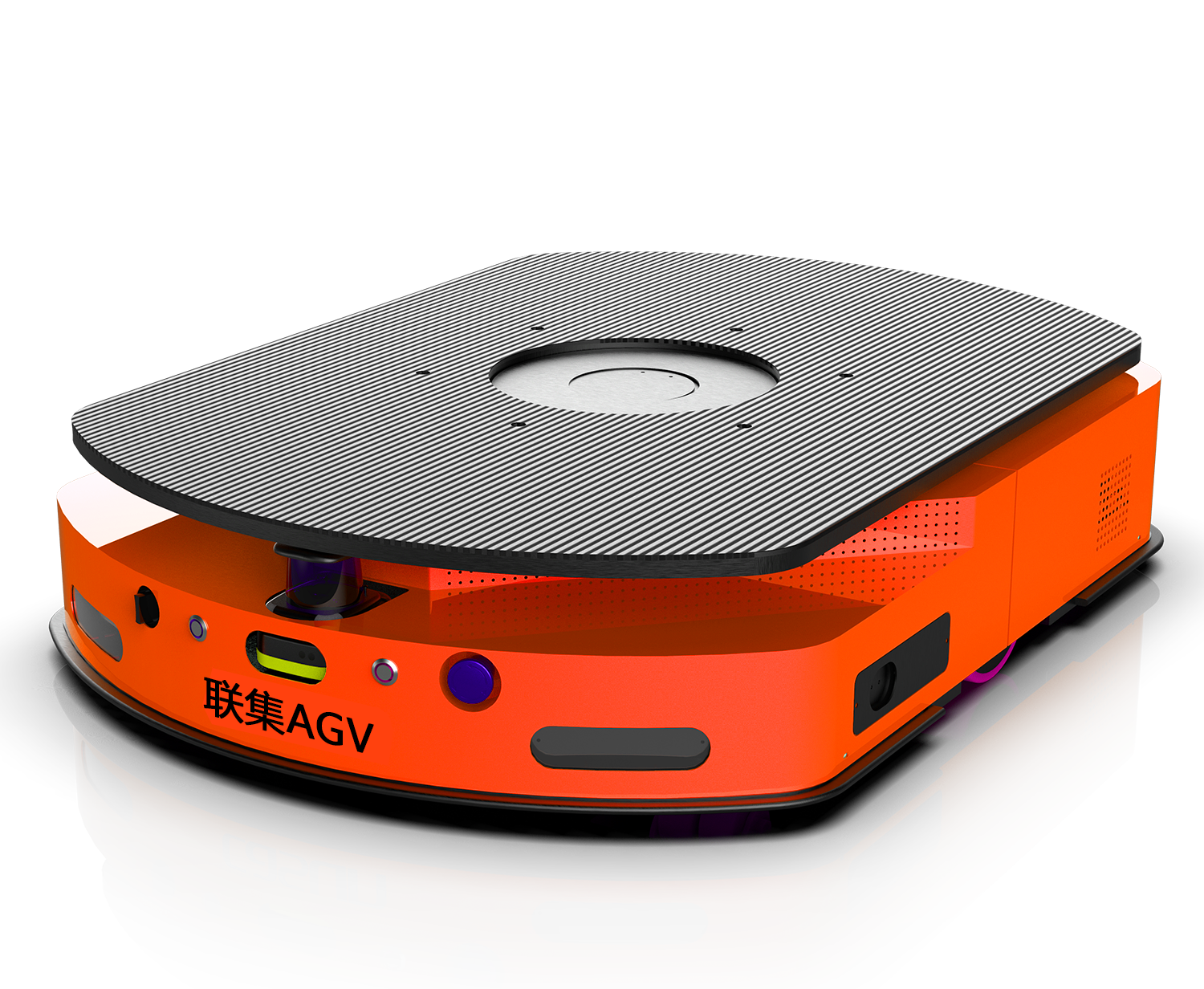 双向激光Slam导航潜伏举升式AGV小车1500KG 图1