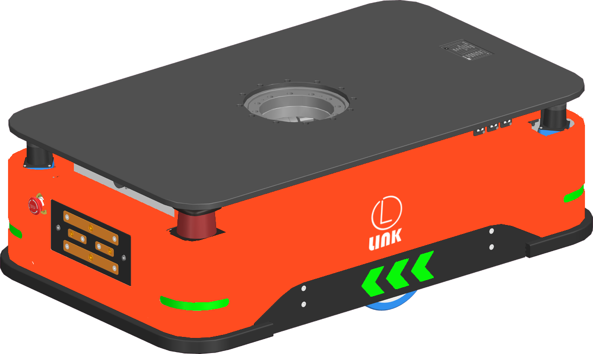 激光Slam导航背负式AGV小车1000KG 图1